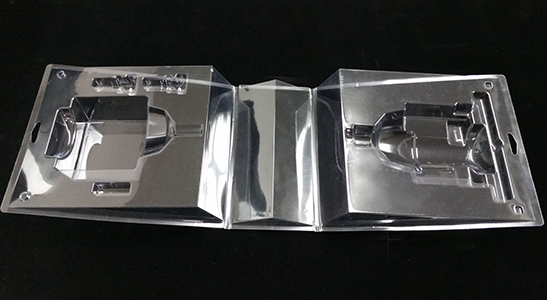 sample of thermoformed blister packaging